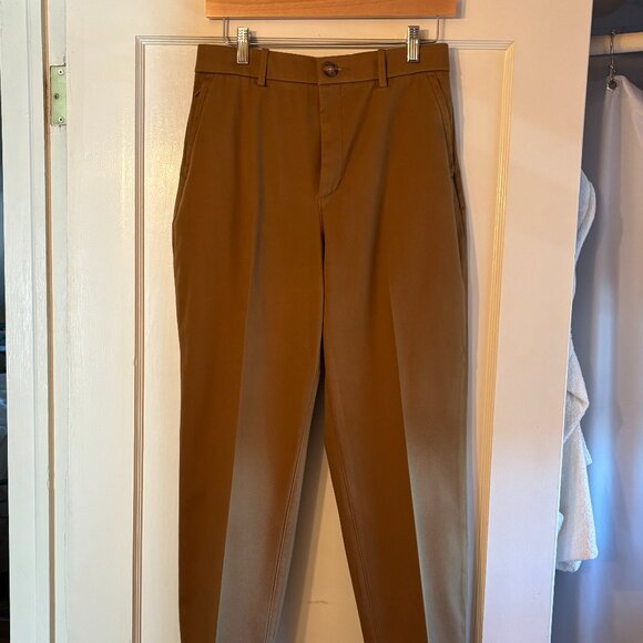 SPANX Stretch Twill Slim Straight Pant Medium Flax SPANXsupersmooth™ - Picture 6 of 7